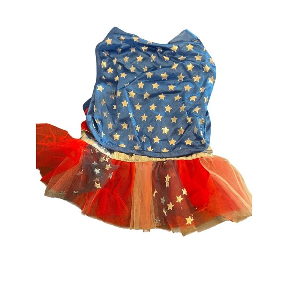 Lot of 4 Small Dog Clothes Robe Sweatshirt Sweater Tutu Dress - Picture 8 of 10